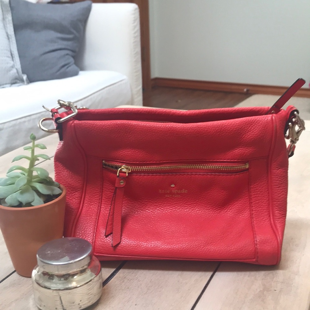 Coral Kate Spade Side Purse